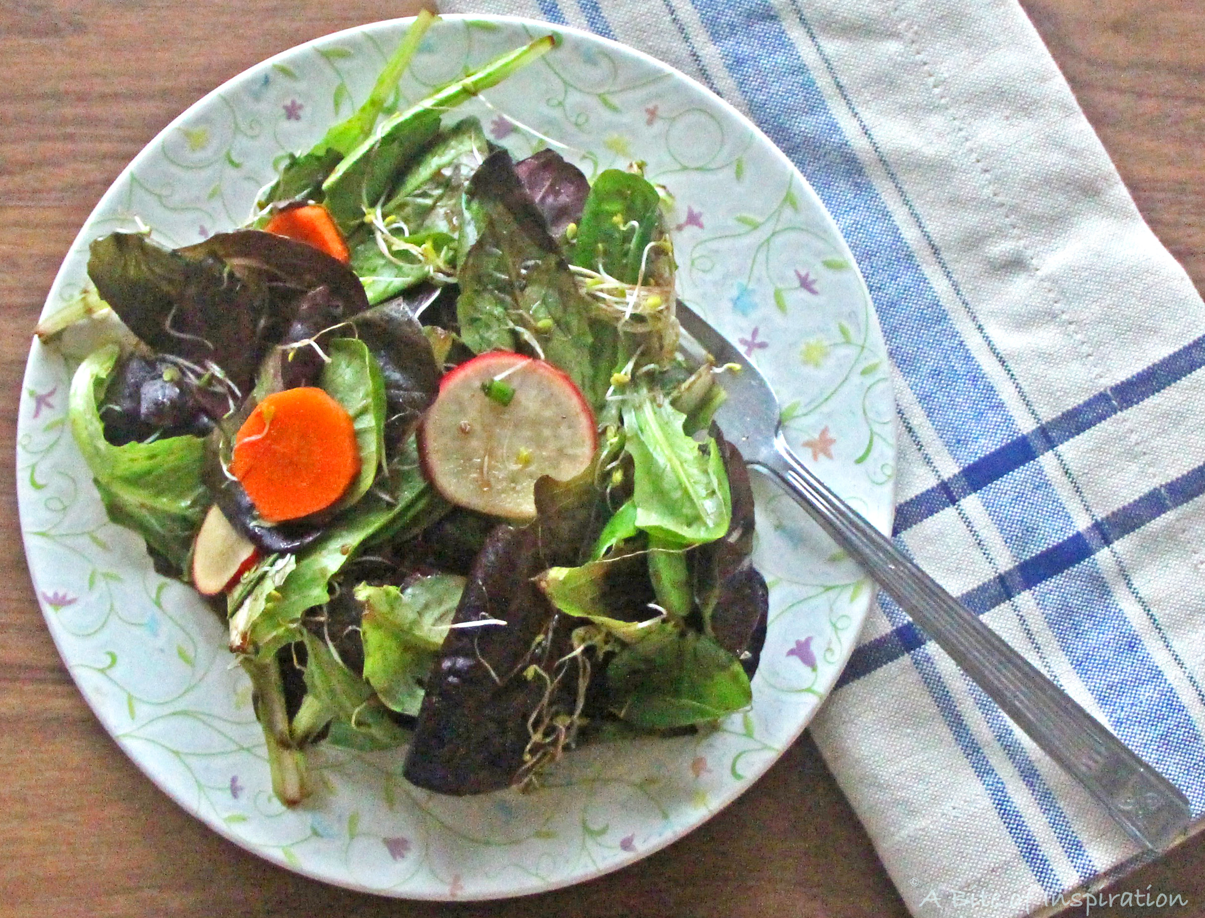 Healthiest Garden Salad A Bite Of Inspiration Food Blog
