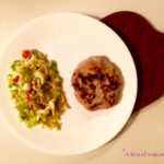 Cranberry Turkey Burgers with Napa Cabbage and Apple Slaw